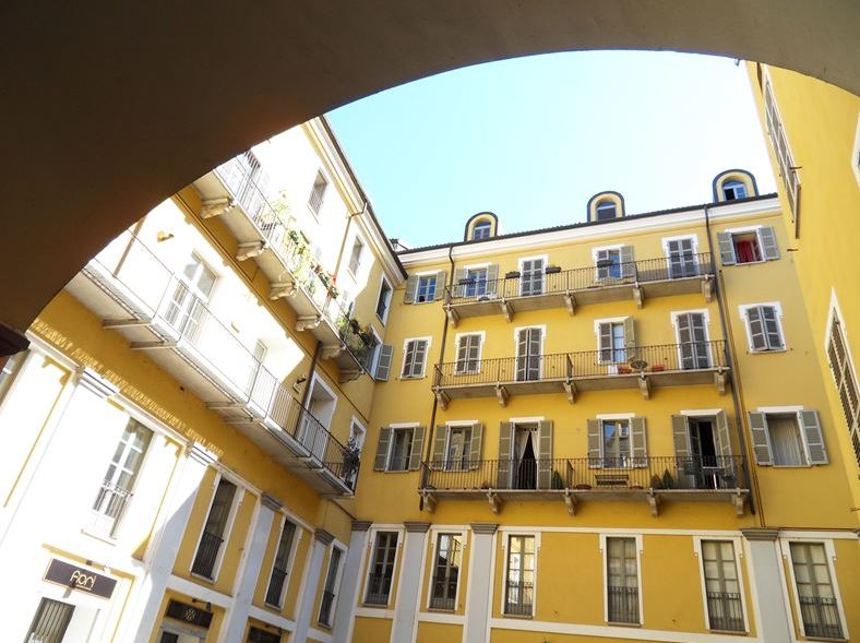 Un Cortile di Via Po